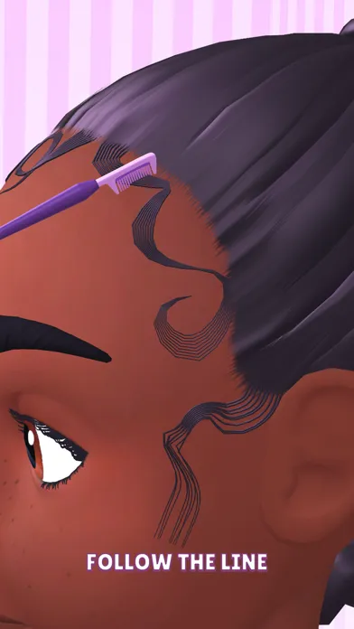 Tangkapan skrin Hair Queen