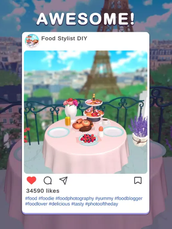 Food Stylist DIY iPad  Screenshots