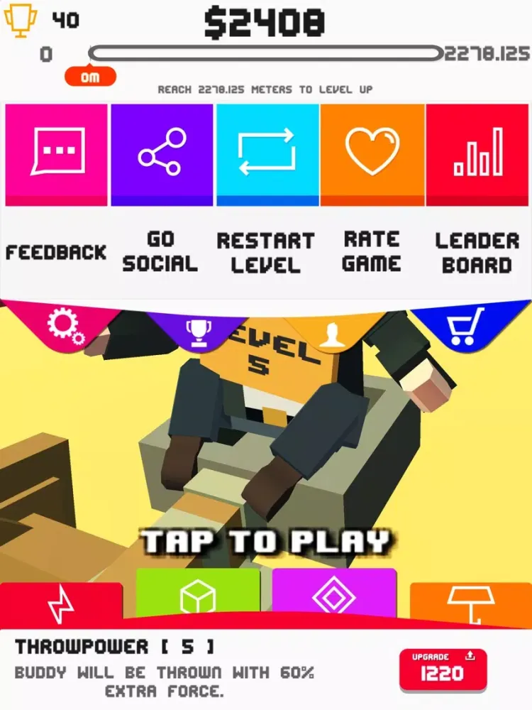 Throw Thy Buddy iPad 应用截图
