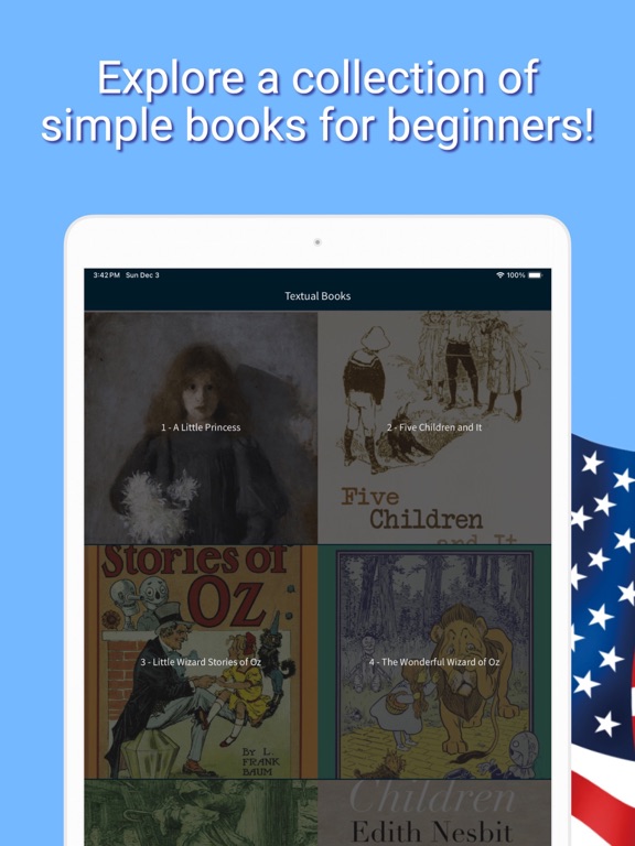 English Reading & Audio Books iPad  스크린샷