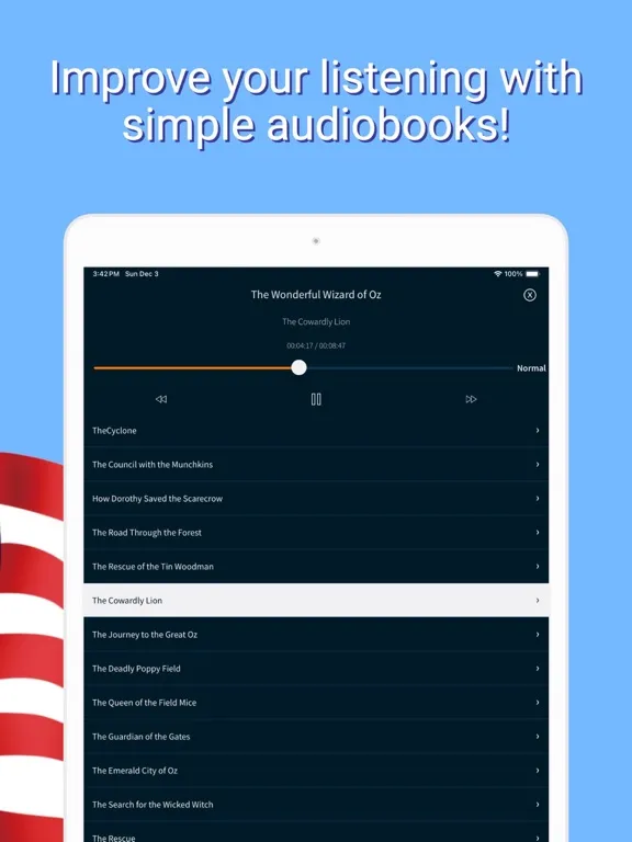 English Reading & Audio Books iPad 应用截图