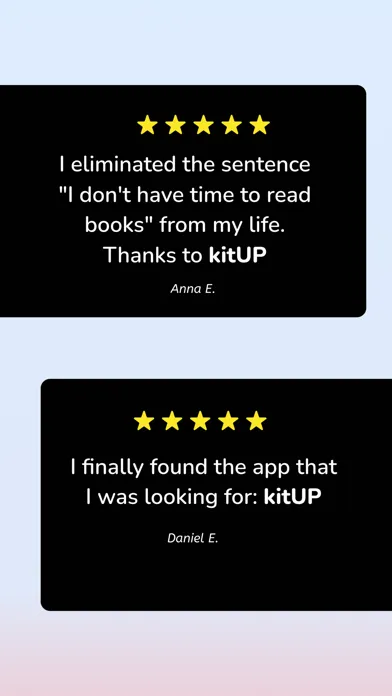 Zrzuty ekranu Listen & Read e-Books: kitUP