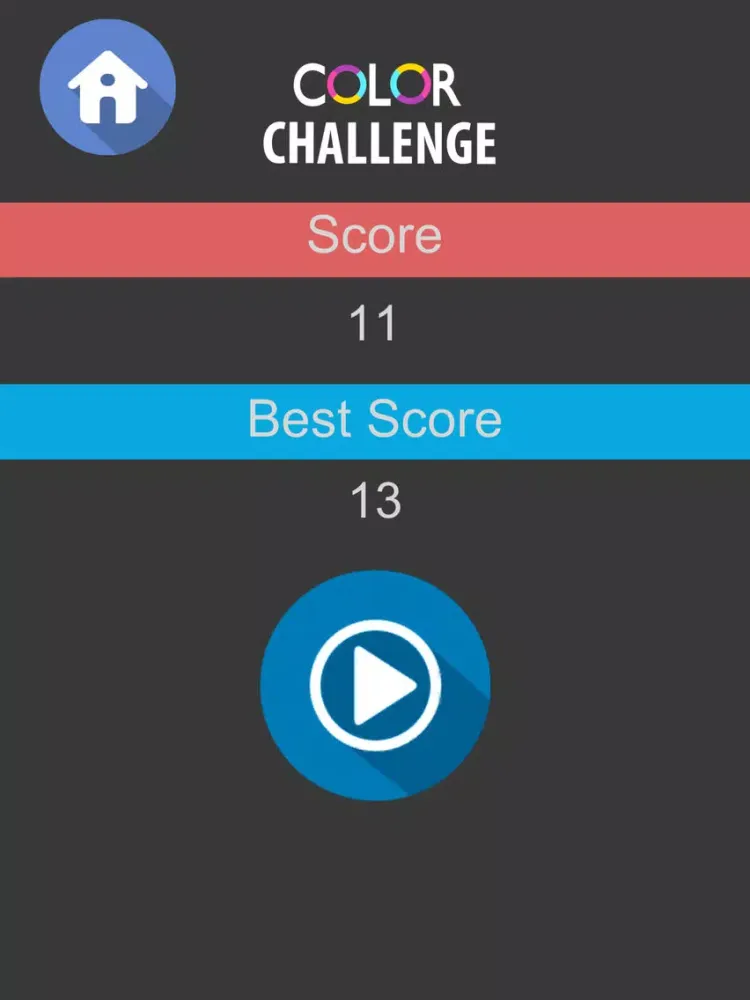 ภาพหน้าจอของ Color Challenge - Rengarenk iPad 
