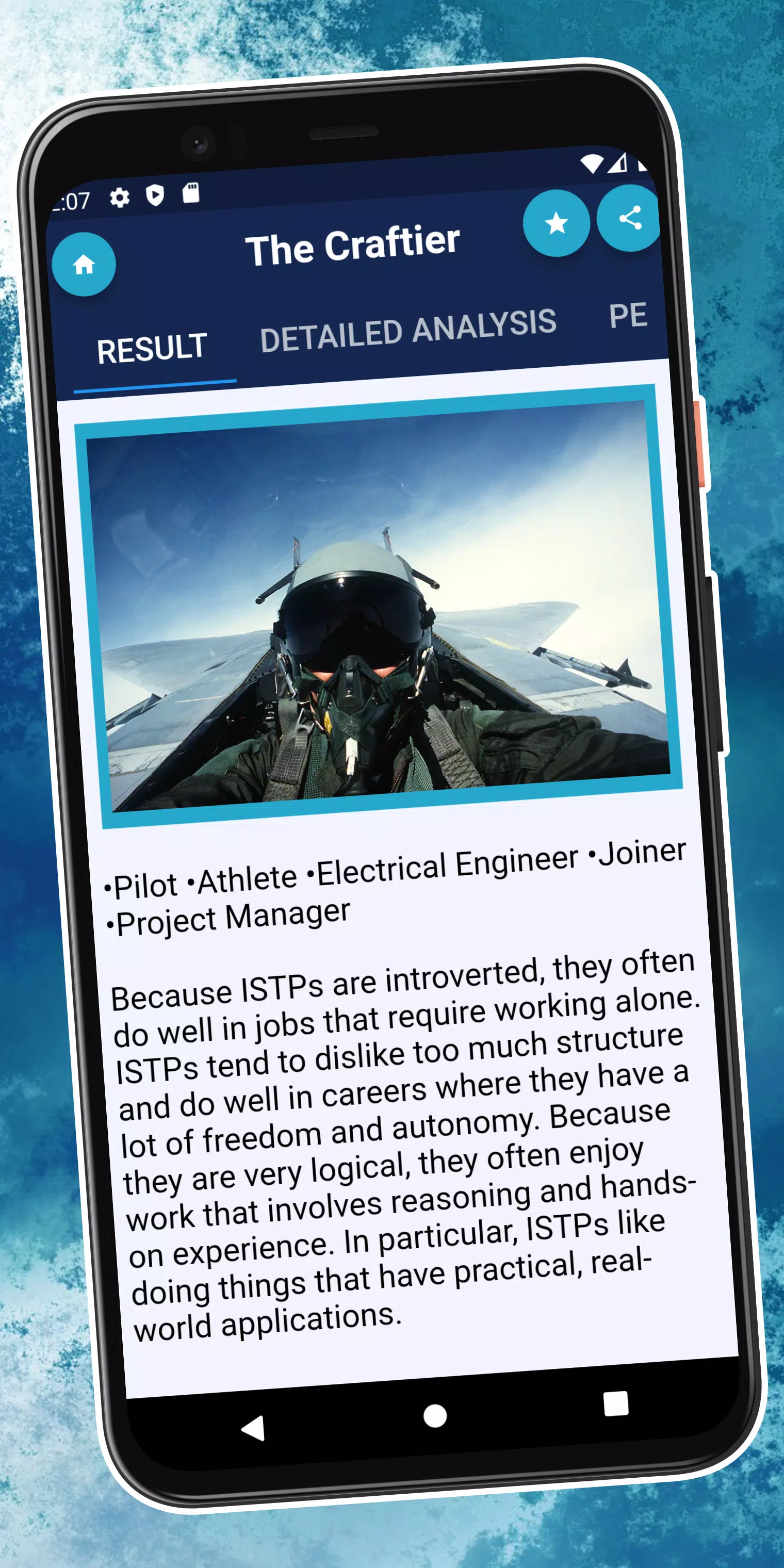 Career Compass: Job Match Test Screenshots