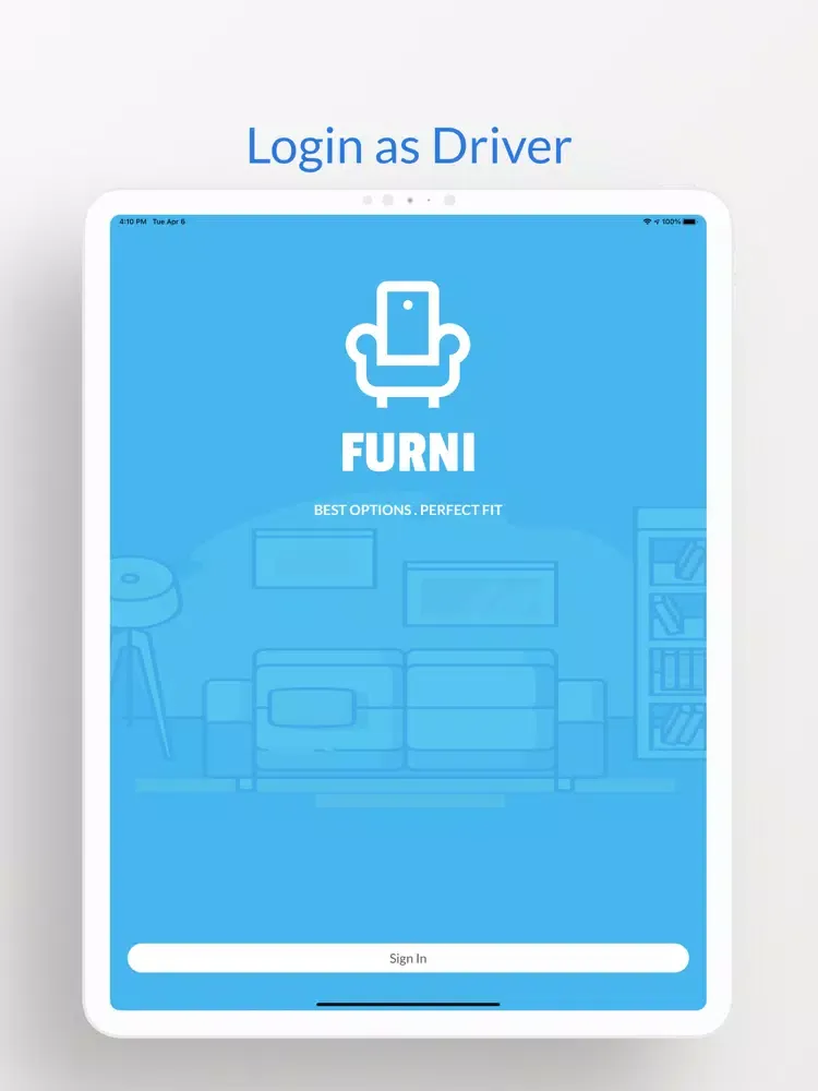 Zrzuty ekranu Furni Driver iPad 