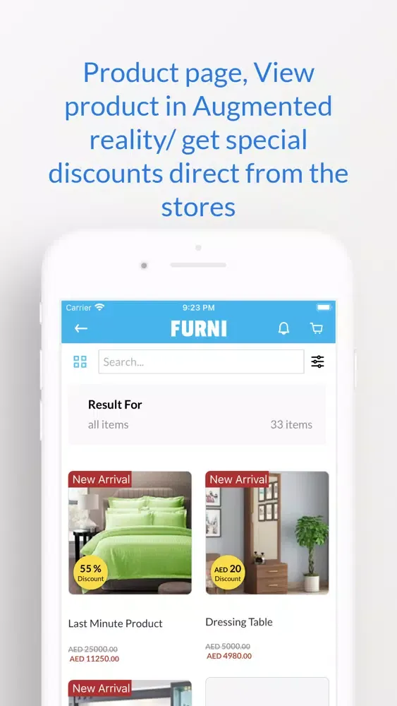 Furni Store स्क्रीनशॉट