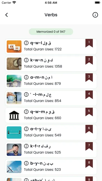 The Clear Quran Dictionary स्क्रीनशॉट