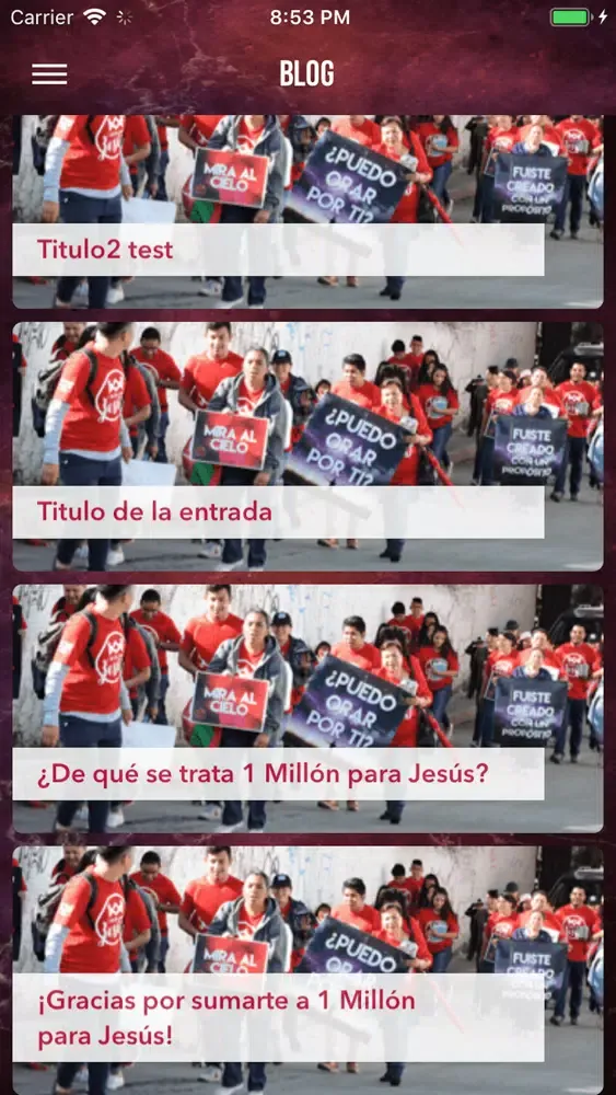 1 Billón para Jesús应用截图