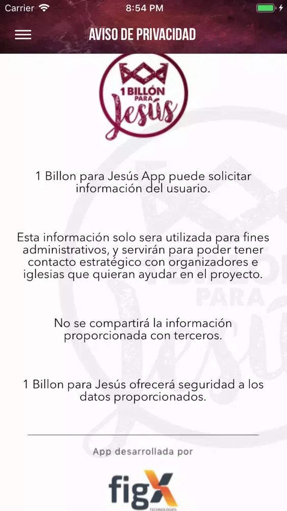 1 Billón para Jesús应用截图