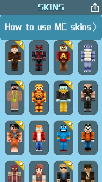 Capturas de pantalla de SkinCraft - Boys Girls Skins for Minecraft PE