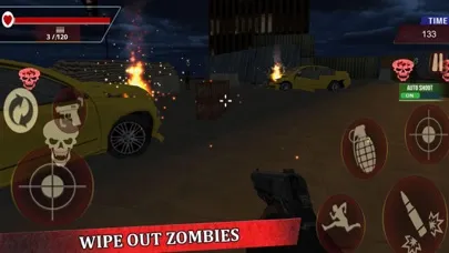 Captures d'écran de Zombie Battle: Survival Shooti