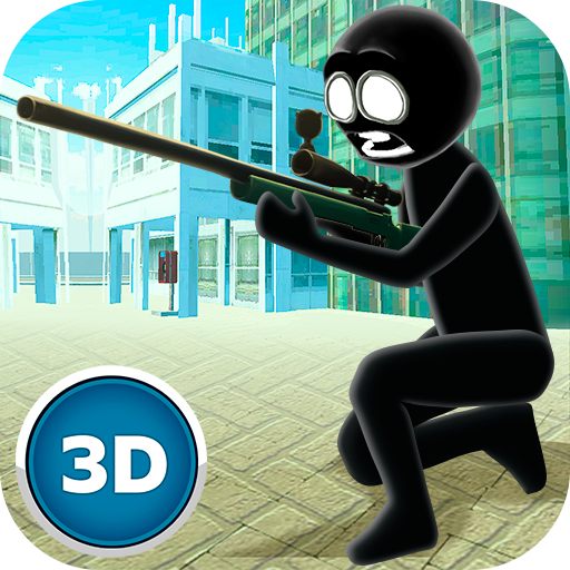 Stick Sniper Squad FPS: Gangsters Vs Police