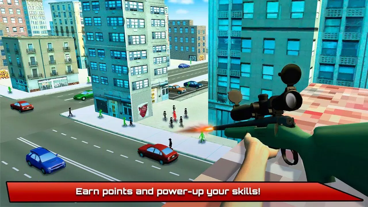 Screenshot di Stick Sniper Squad FPS: Gangsters Vs Police