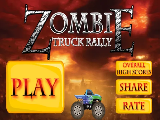 Zombie Truck Rally iPad  Screenshots