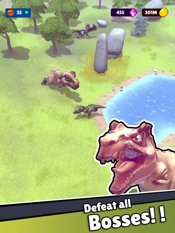 Dino.io 3D iPad  Screenshots