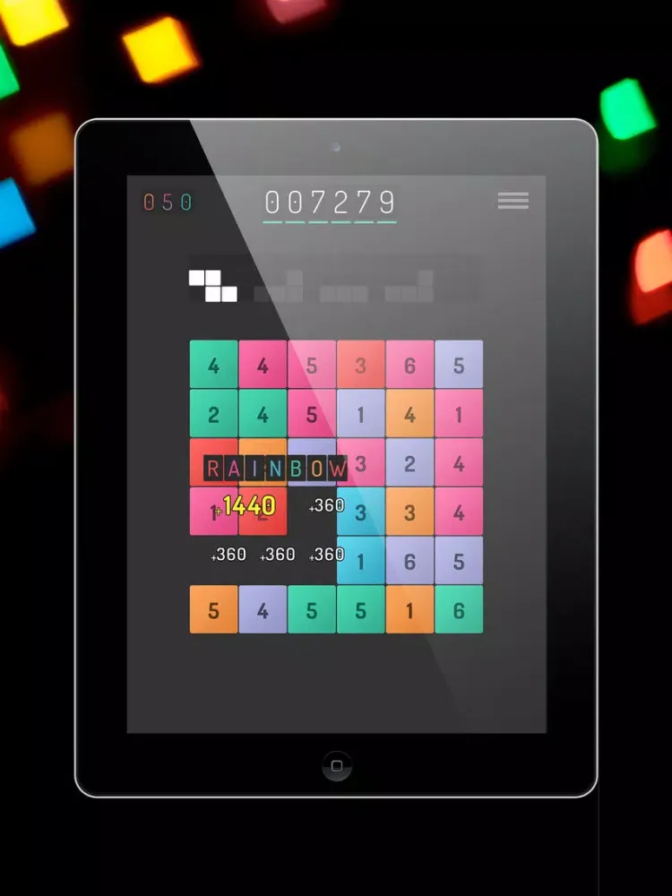 Capturas de tela do Hexomino - Rummy Meets Blocks, Tiles and Math iPad 