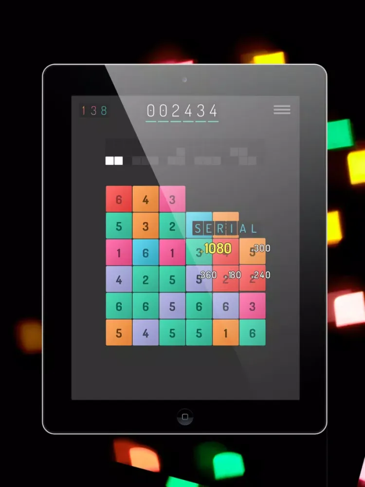Capturas de tela do Hexomino - Rummy Meets Blocks, Tiles and Math iPad 