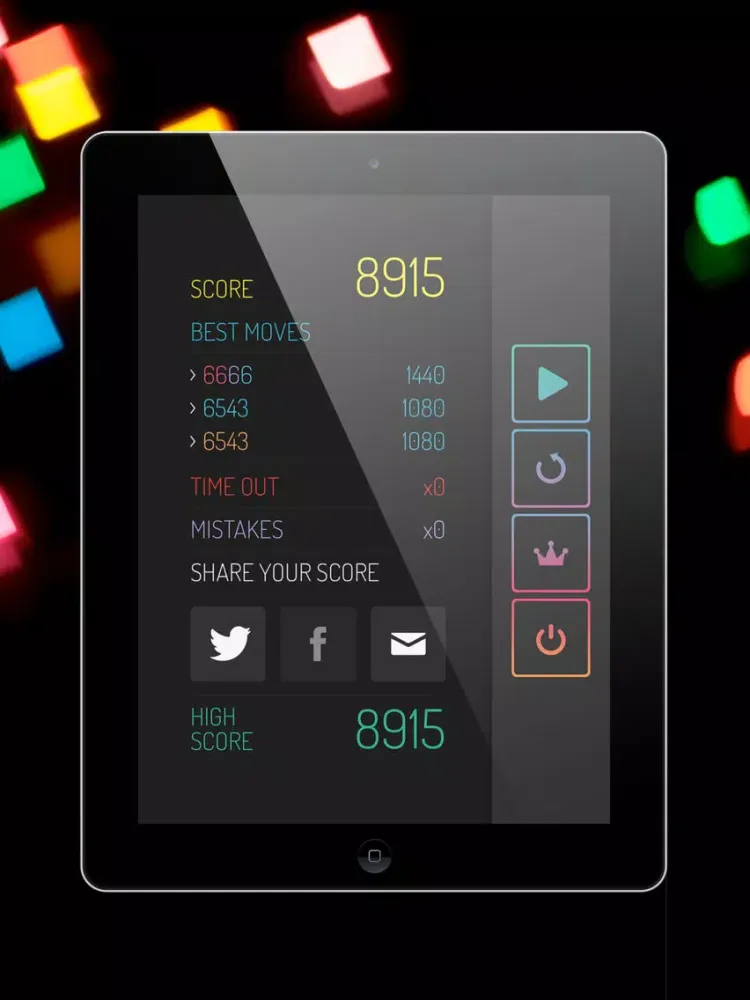 Capturas de tela do Hexomino - Rummy Meets Blocks, Tiles and Math iPad 