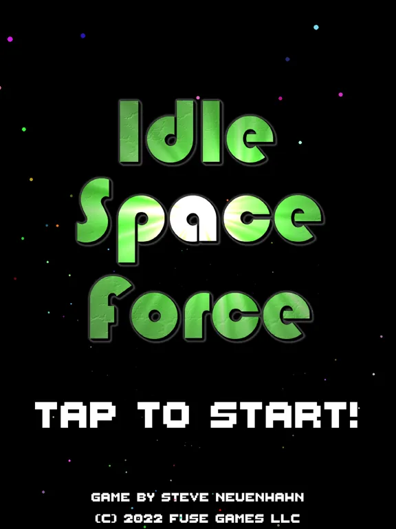 Ảnh chụp màn hình của Idle Space Force iPad 