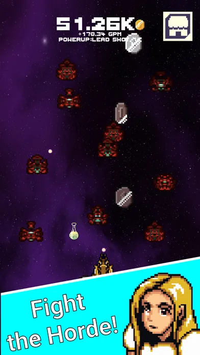Ảnh chụp màn hình của Idle Space Force