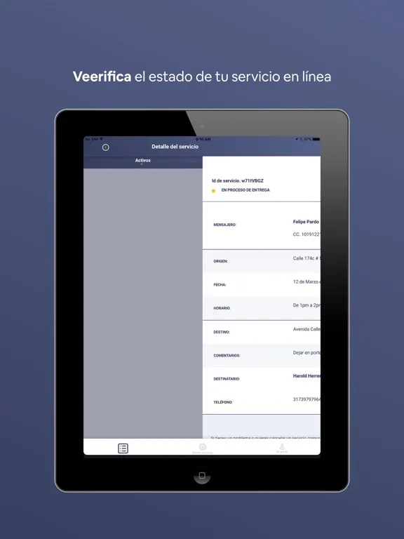 Zrzuty ekranu EasyMail iPad 