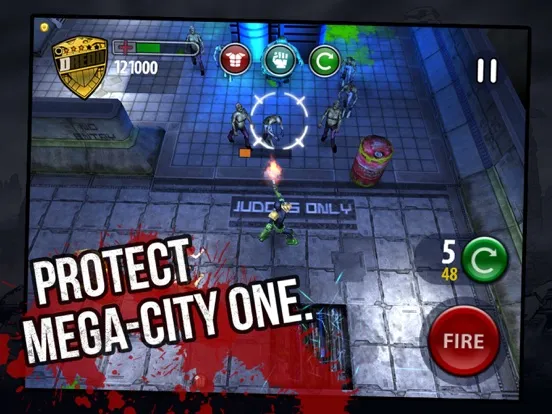 Judge Dredd vs Zombies iPad  স্ক্রিনশট