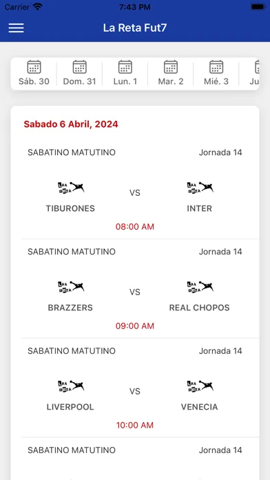 La Reta Fut7 سکرین شاٹس