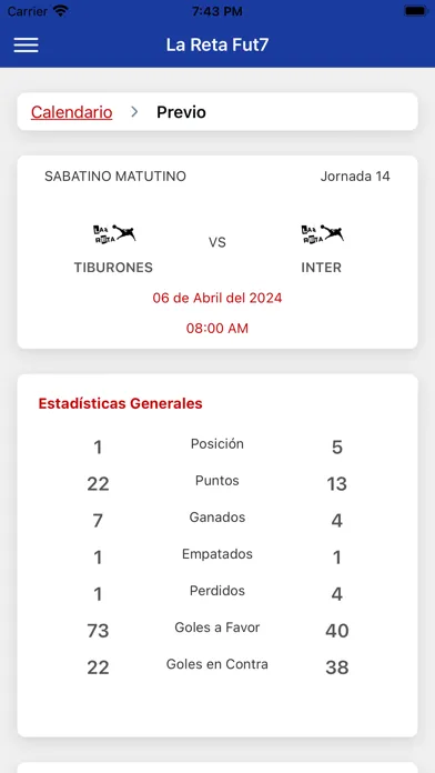 La Reta Fut7 سکرین شاٹس
