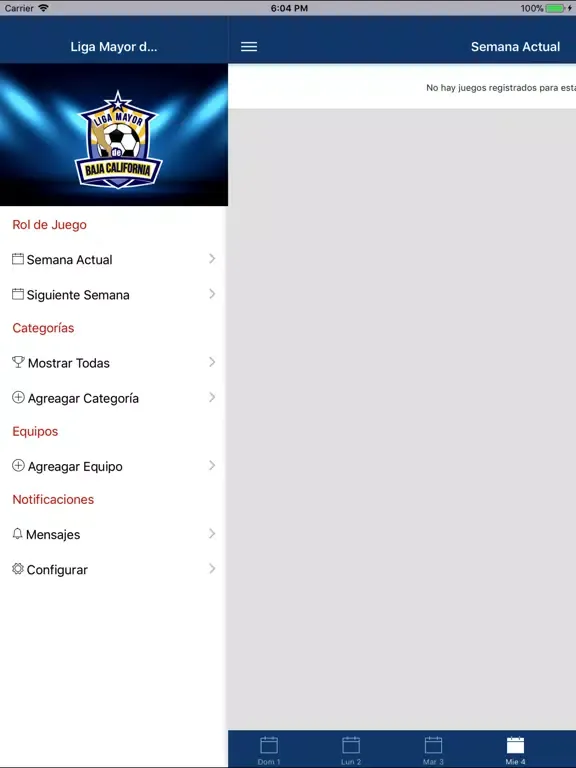 Liga Mayor de Baja California iPad  Ekran Görüntüleri