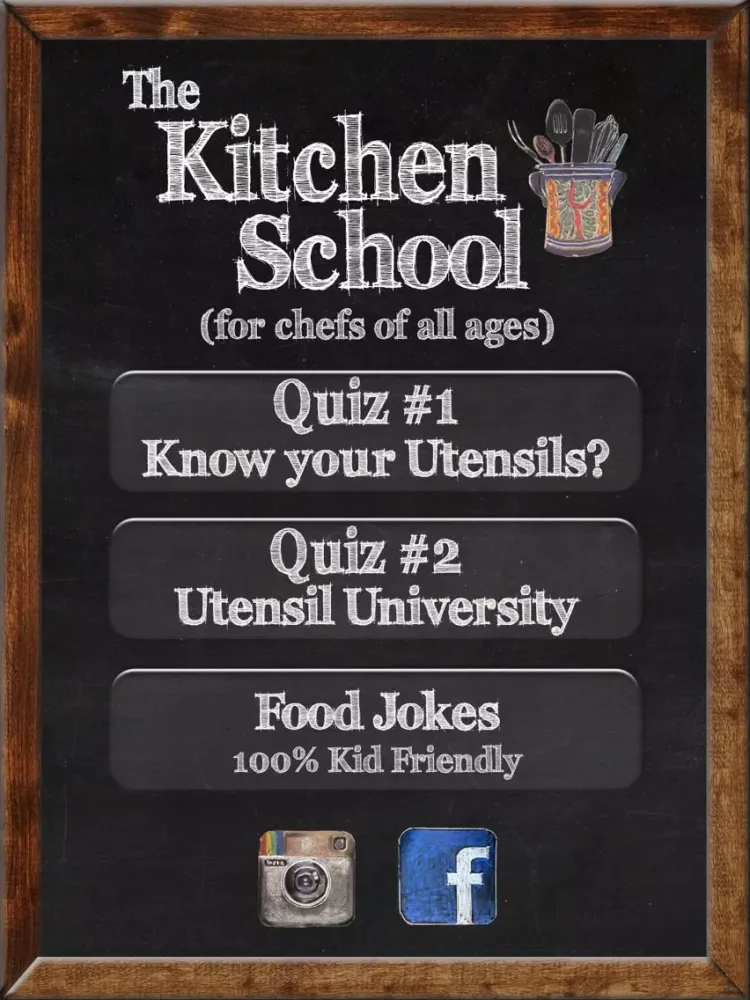 The Kitchen School - Quizzes + Jokes iPad  স্ক্রিনশট