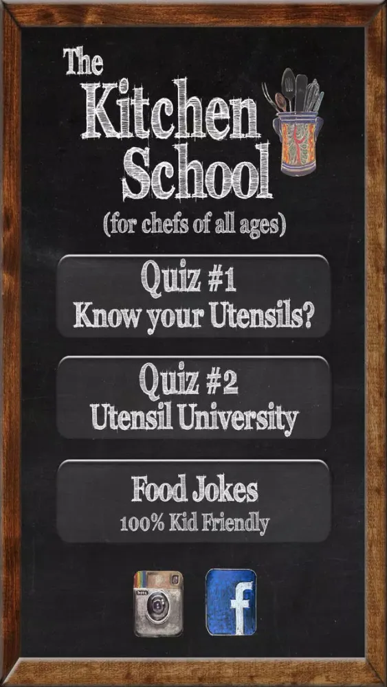 The Kitchen School - Quizzes + Jokes স্ক্রিনশট