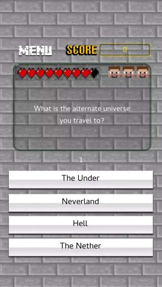 Screenshot di QuizCraft For Minecraft Pocket
