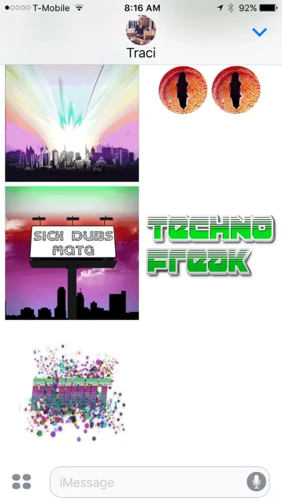 تصاویر EDM Stickers