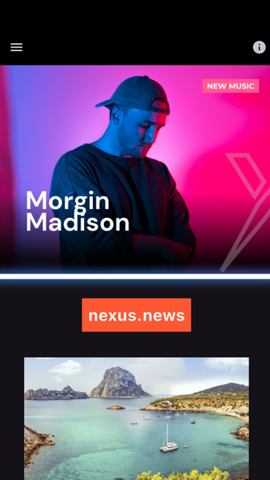 Capturas de tela do Nexus Radio