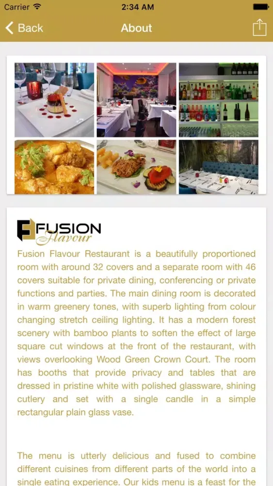 Captures d'écran de Fusion Flavour