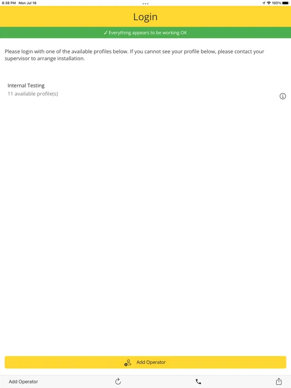 JointAssist by ControlPoint iPad  سکرین شاٹس