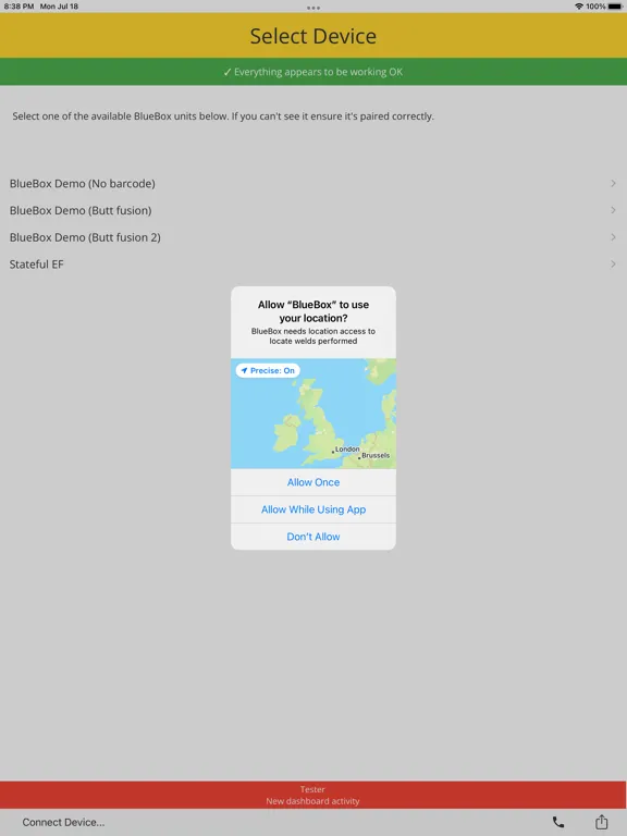 JointAssist by ControlPoint iPad  سکرین شاٹس