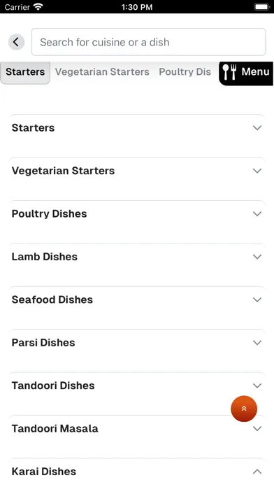 Screenshot di Cardamom Kitchen