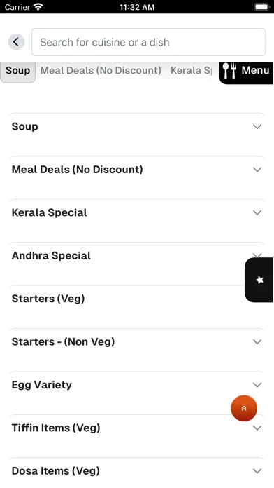 Captures d'écran de Dosa Kada