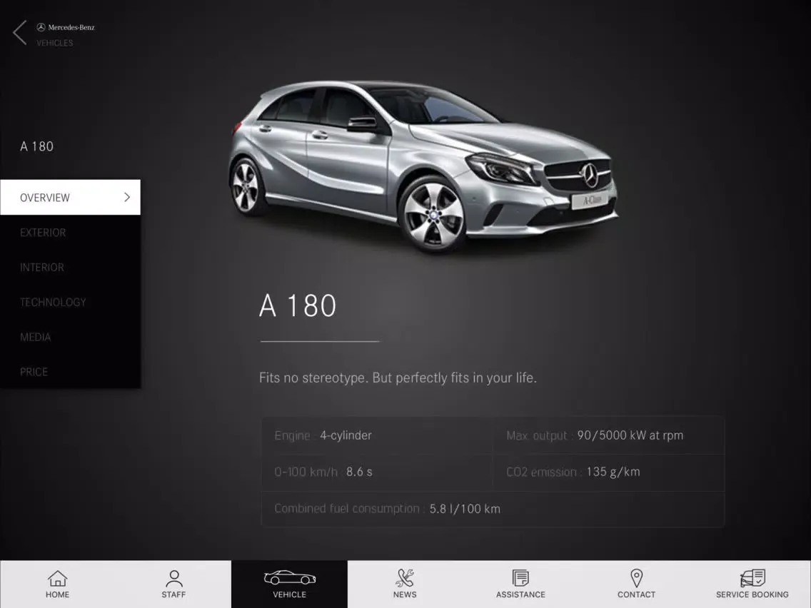 MercedesBenz Parramatta iPad iPad  Screenshots