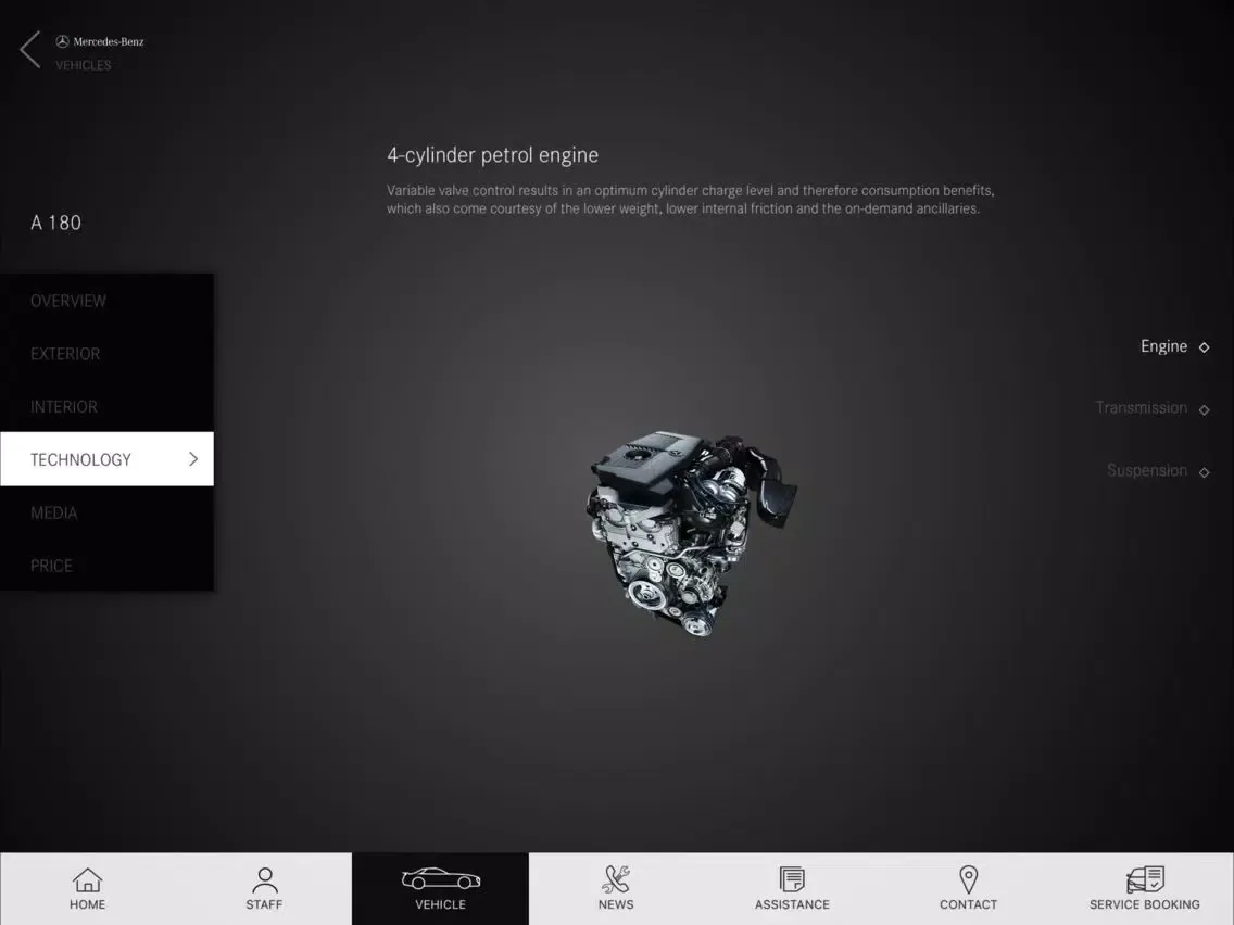 MercedesBenz Parramatta iPad iPad  Screenshots