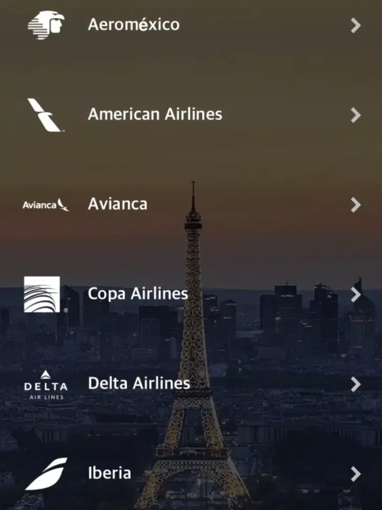 Zrzuty ekranu Lax Travel iPad 