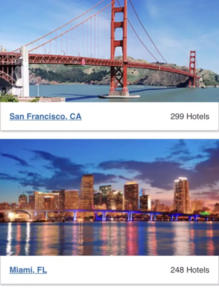 Zrzuty ekranu Lax Travel iPad 