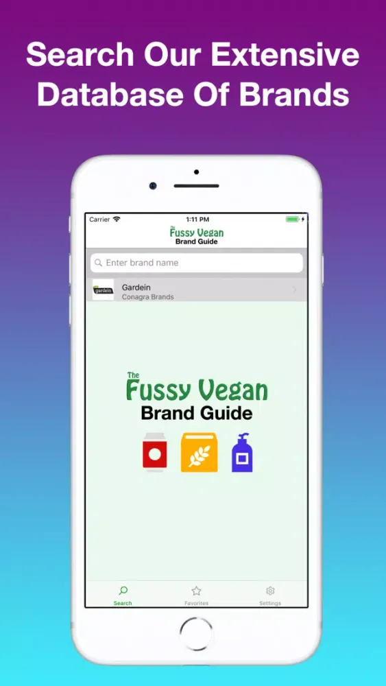 Fussy Vegan Brand Guide Screenshots