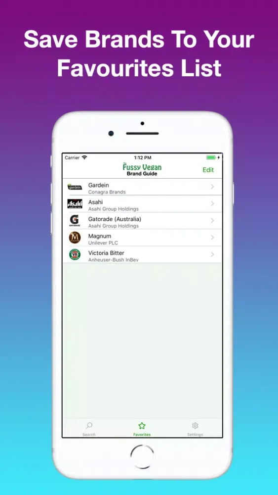 Fussy Vegan Brand Guide Screenshots