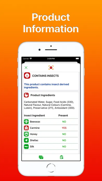 Insect Food Scan應用截圖