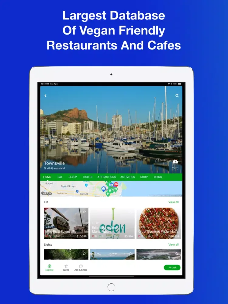 تصاویر Fussy Vegan Travel iPad 