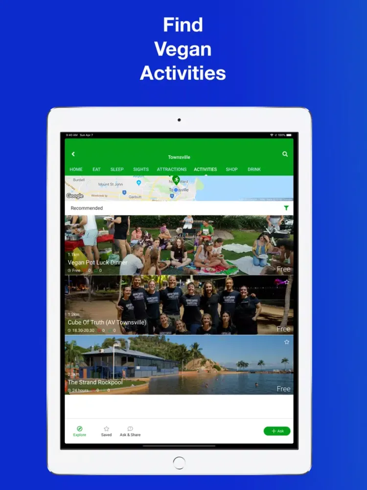 تصاویر Fussy Vegan Travel iPad 