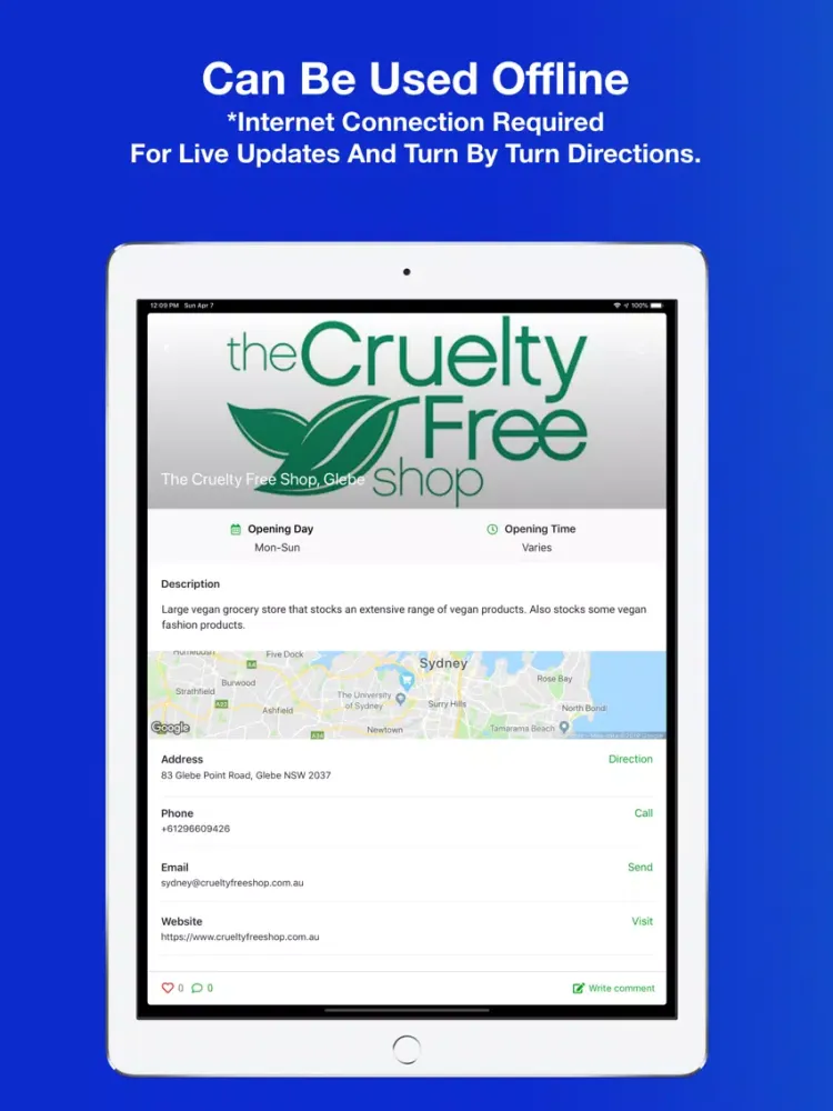 تصاویر Fussy Vegan Travel iPad 