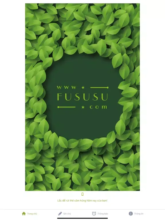 Zrzuty ekranu Fususu Card iPad 